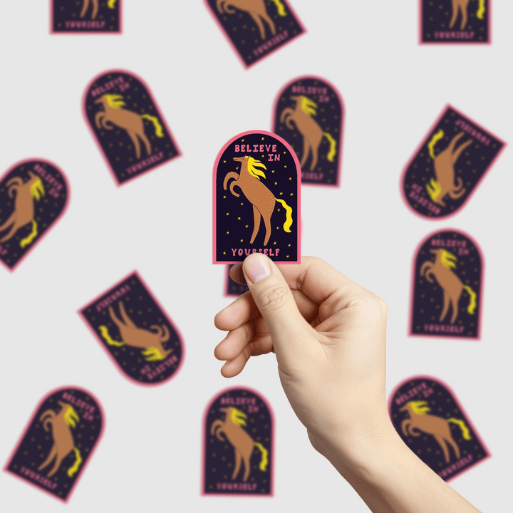 Believe In Yourself Vinyl Sticker