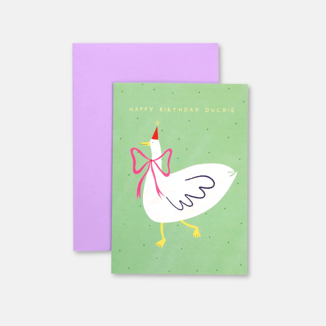 Birthday Duckie Greetings Card