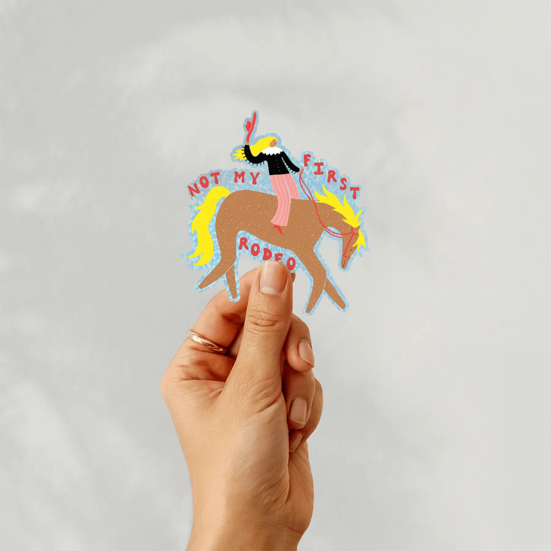 Not My First Rodeo Vinyl Sticker