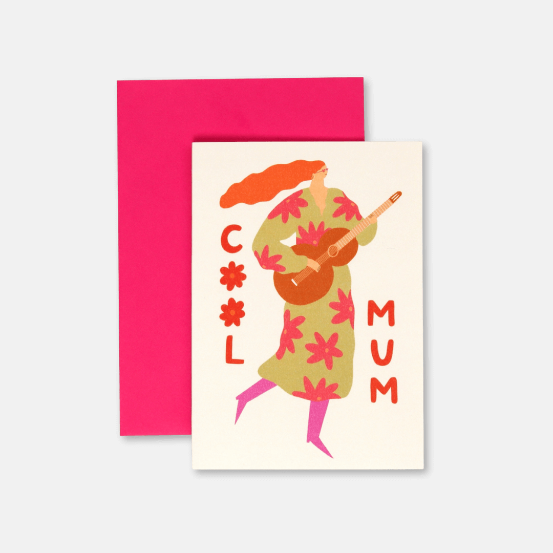 Cool Mum Greetings Card