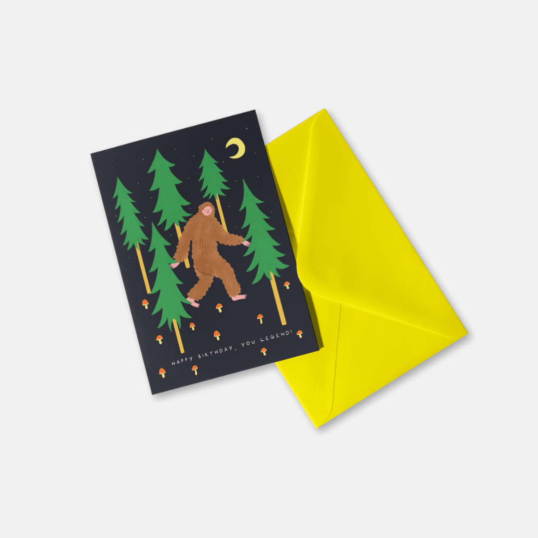 Happy Birthday You Legend Greetings Card