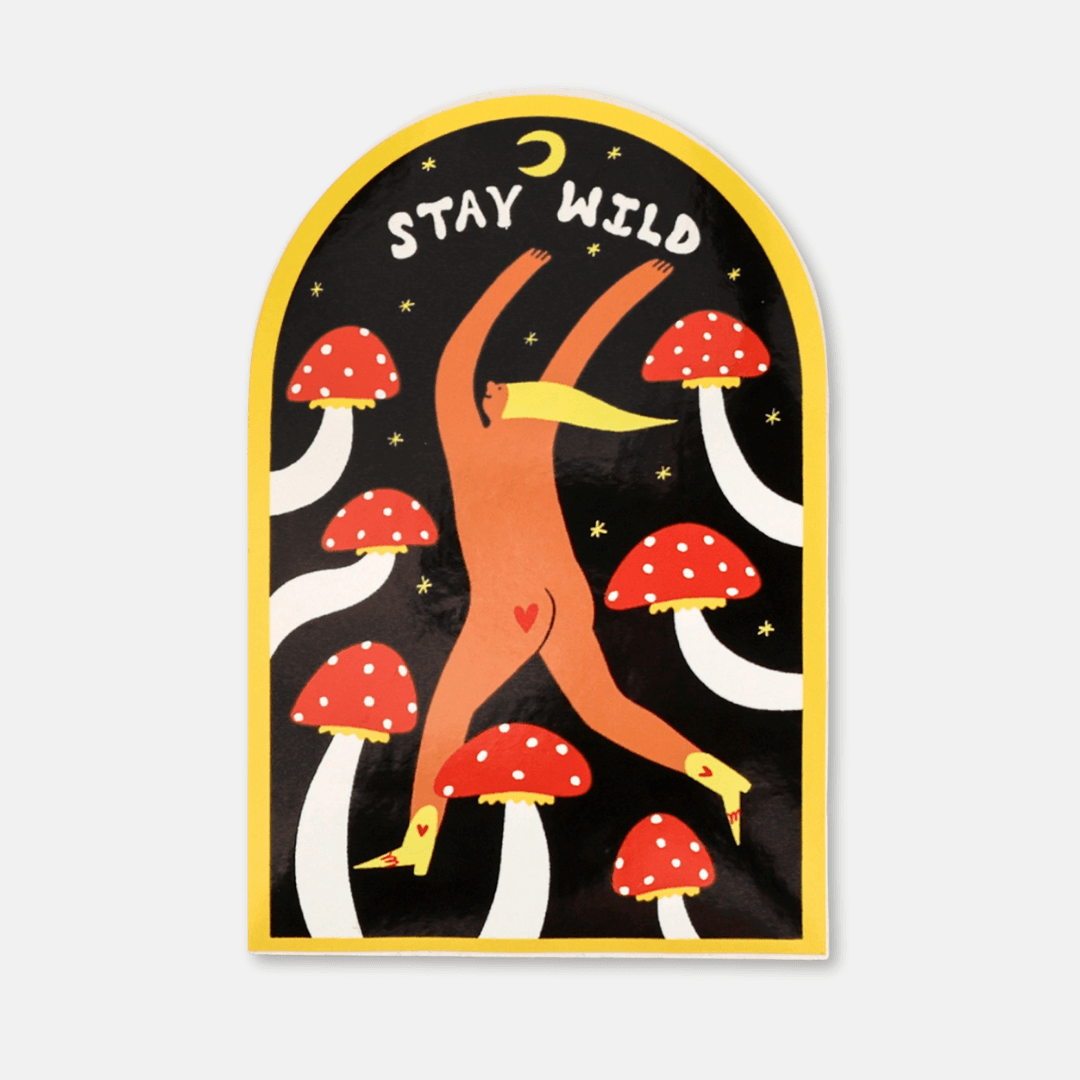 Stay Wild Vinyl Sticker