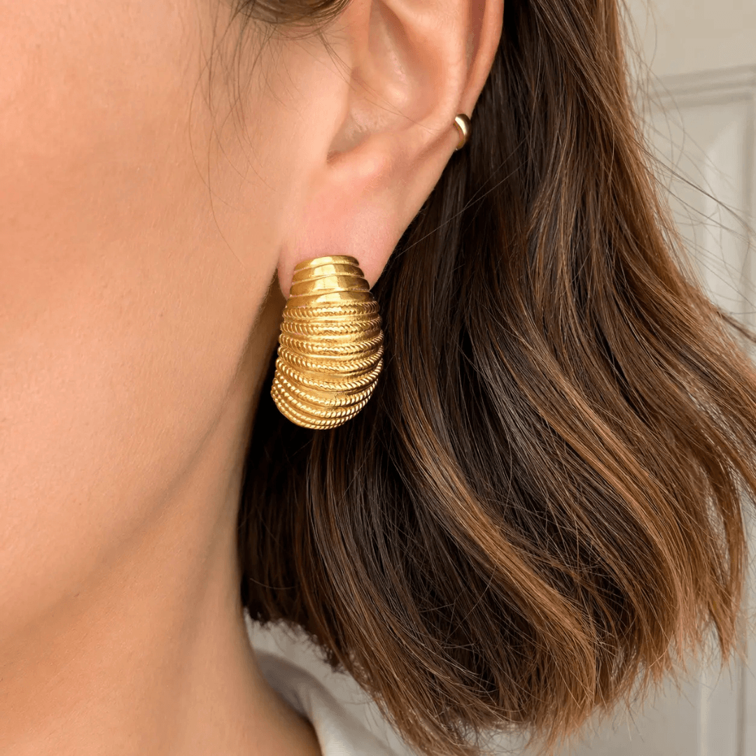 Dynasty Statement Stud Earrings