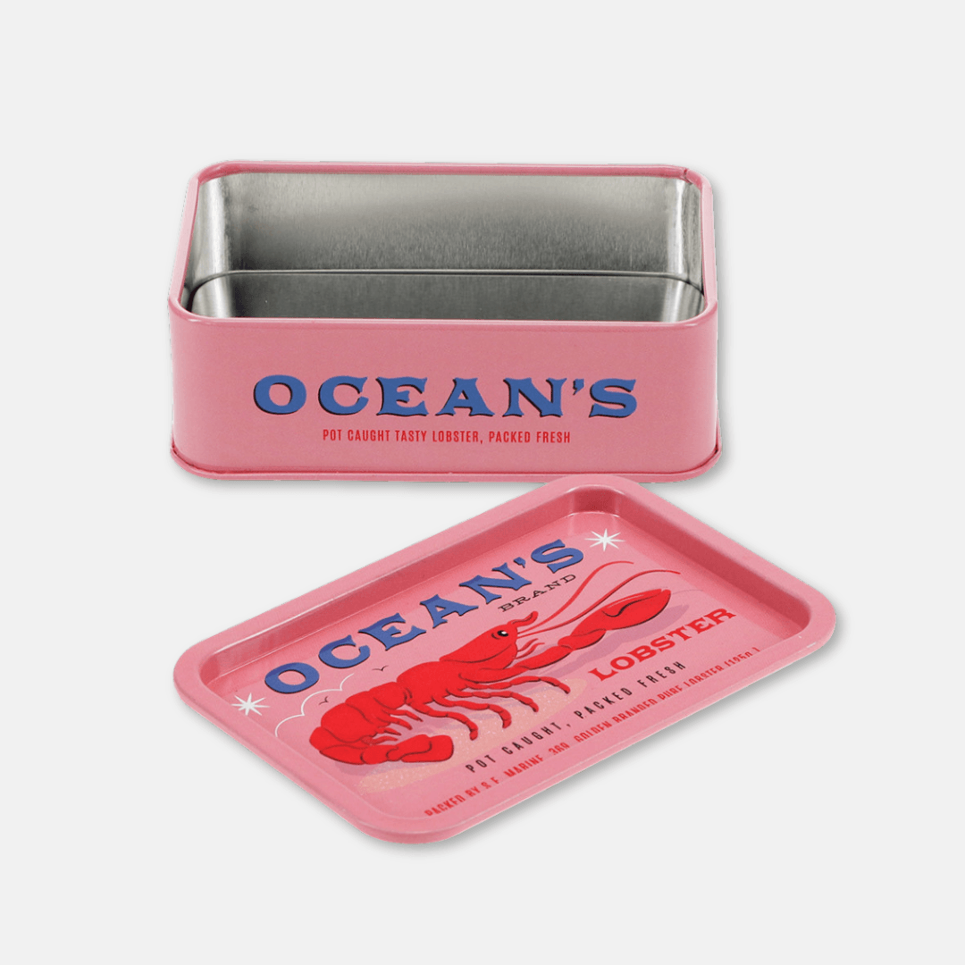 Lobster Mini Storage Tin