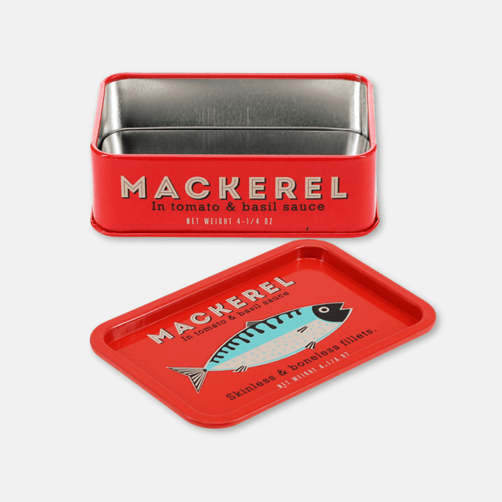 Mackerel Mini Storage Tin
