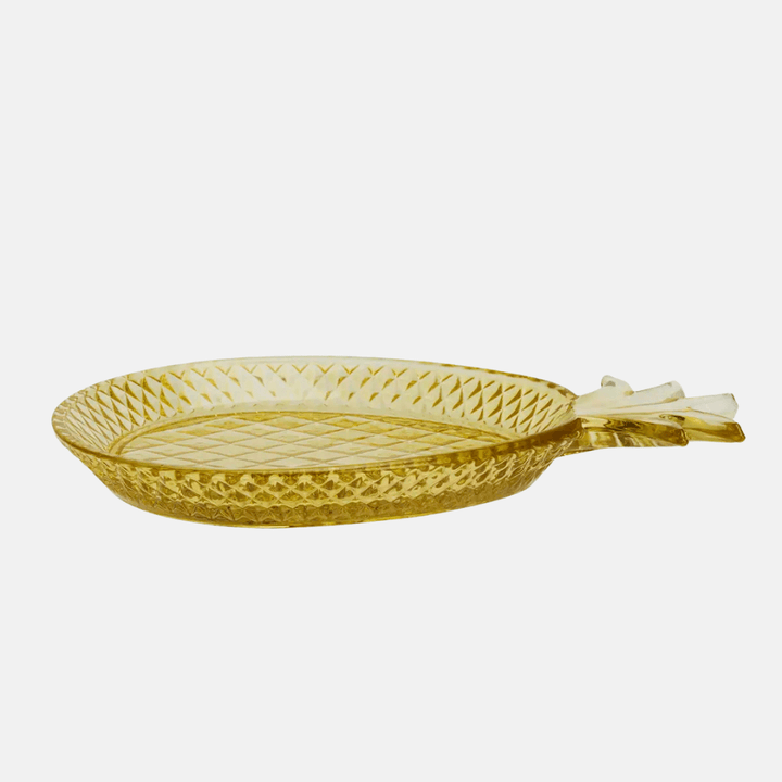 Glass Pineapple Dish