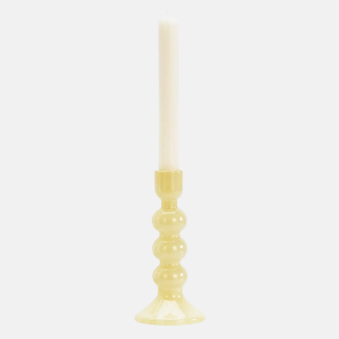 Glass Candle Holders