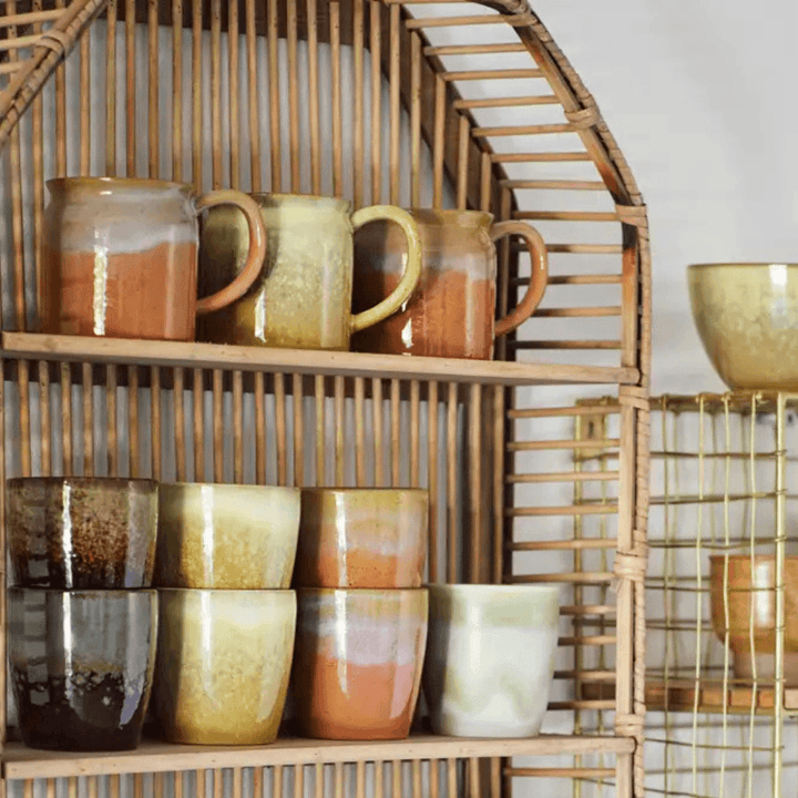 Curve Stoneware Mugs