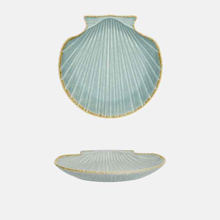 Stoneware Shell Dishes