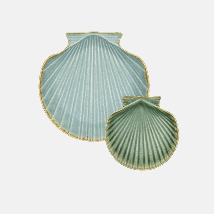 Stoneware Shell Dishes