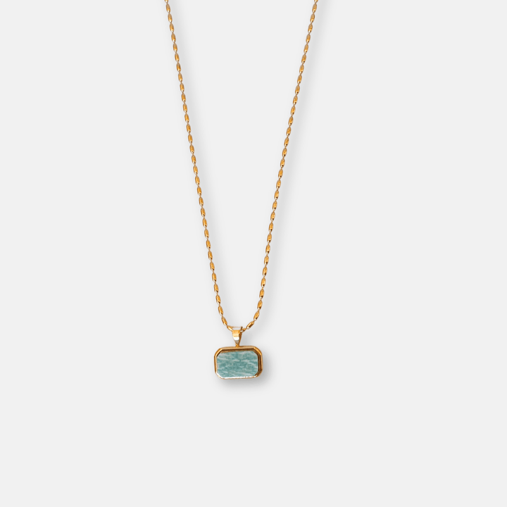 Marble Tablet Necklace
