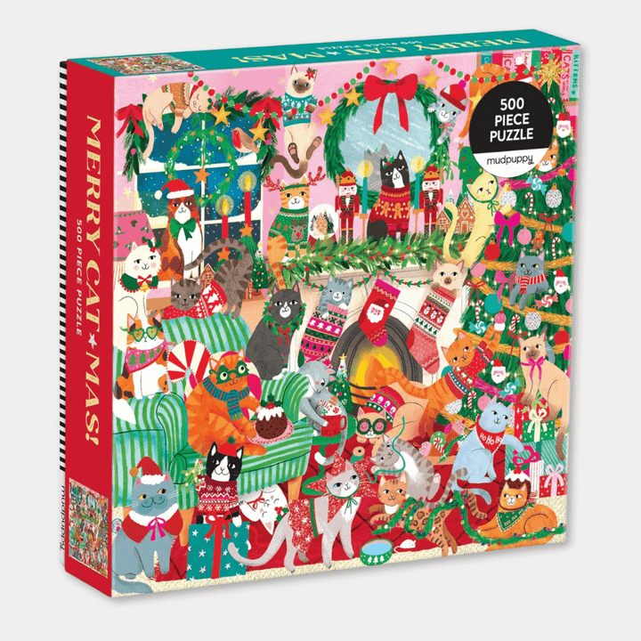 Merry Catmas! 500 Piece Puzzle
