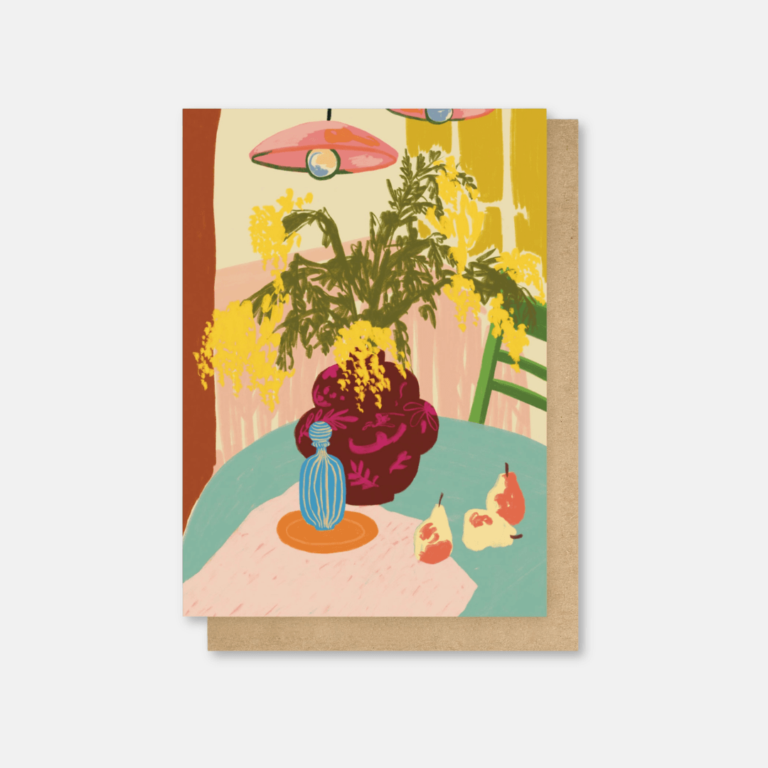 Mimosas Greetings Card