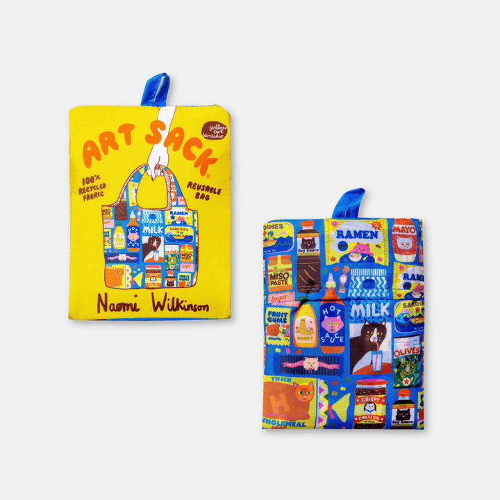 Naomi Wilkinson Cat Food Reusable Art Sack