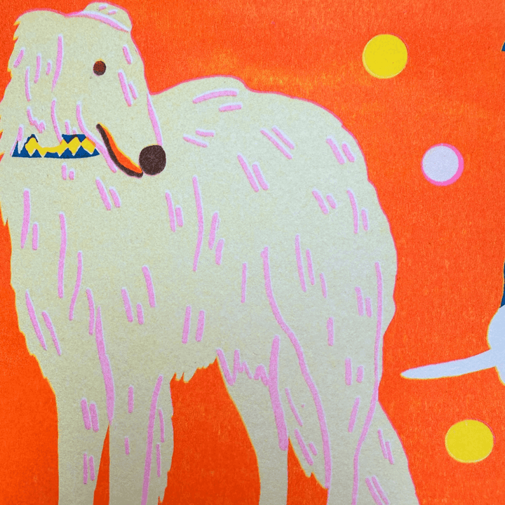 Sighthound A3 Riso Art Print