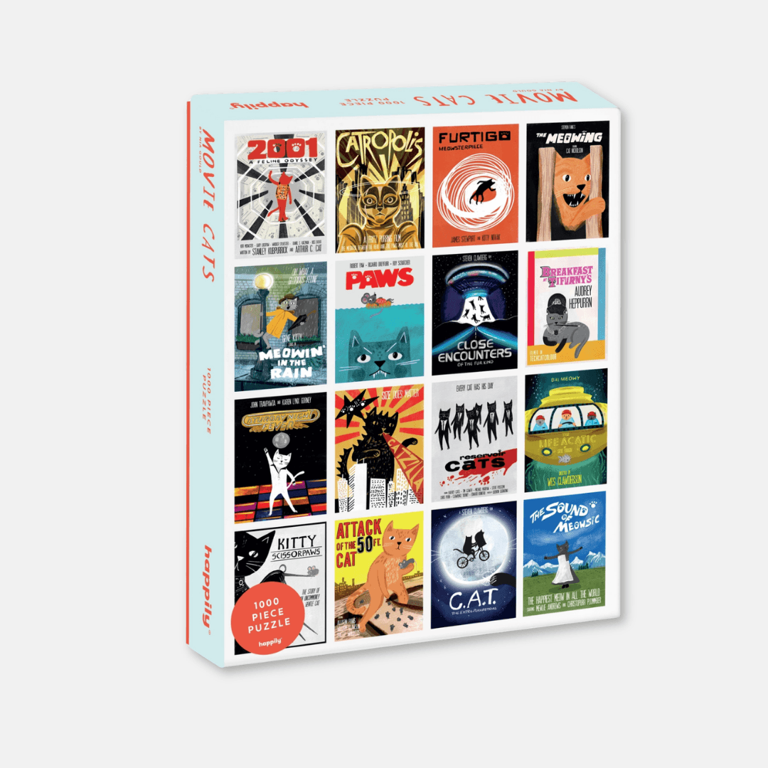 Movie Cats 1000 Piece Puzzle