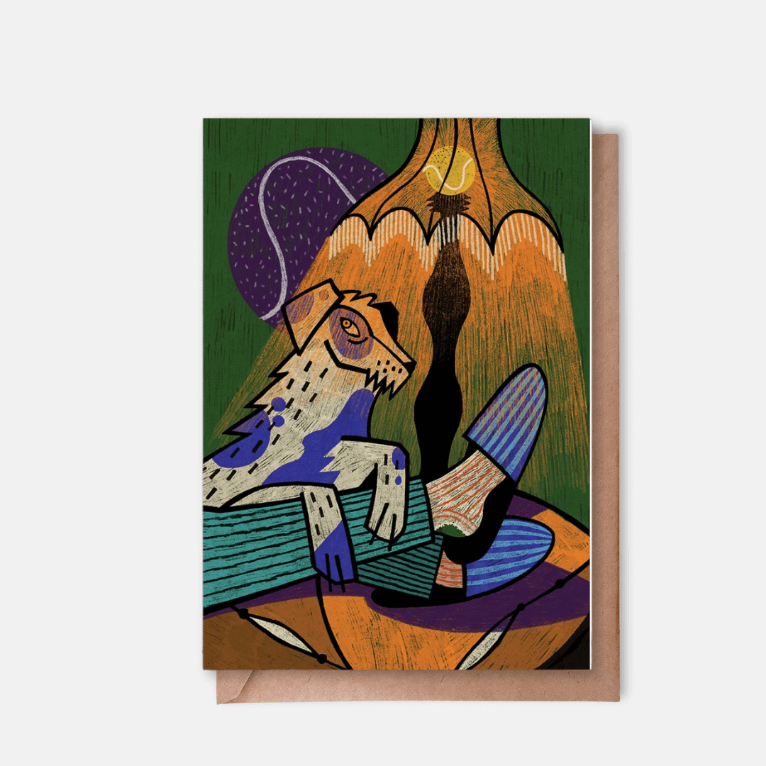 Man's Best Friend Greetings Card