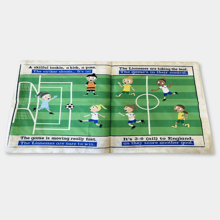 Crinkly Cloth Newspaper: Lionesses