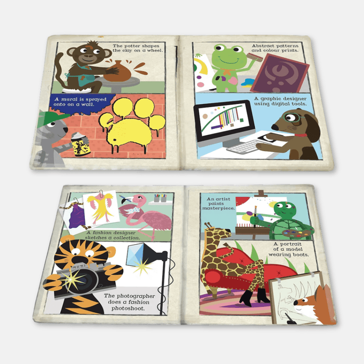 Crinkly Cloth Newspaper: All Kinds of Art