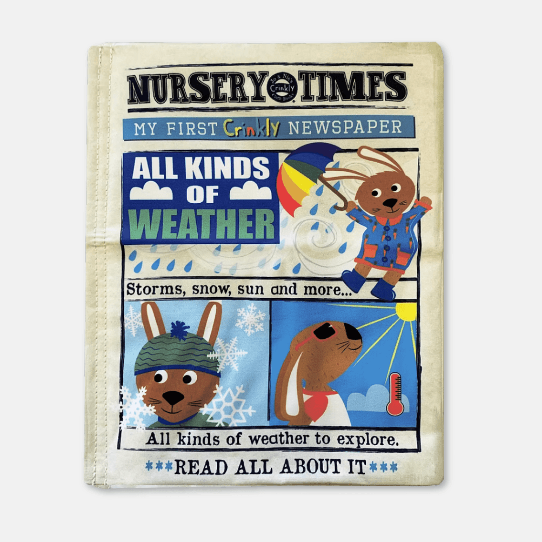 Crinkly Cloth Books: All Kinds of Weather