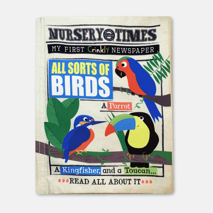 Crinkly Cloth Books: Birds
