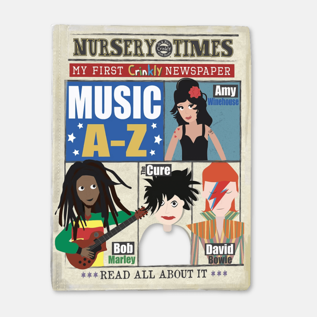 Crinkly Cloth Newspaper: Music A-Z