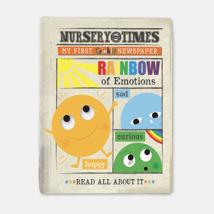 Crinkly Cloth Books: Rainbow of Emotions