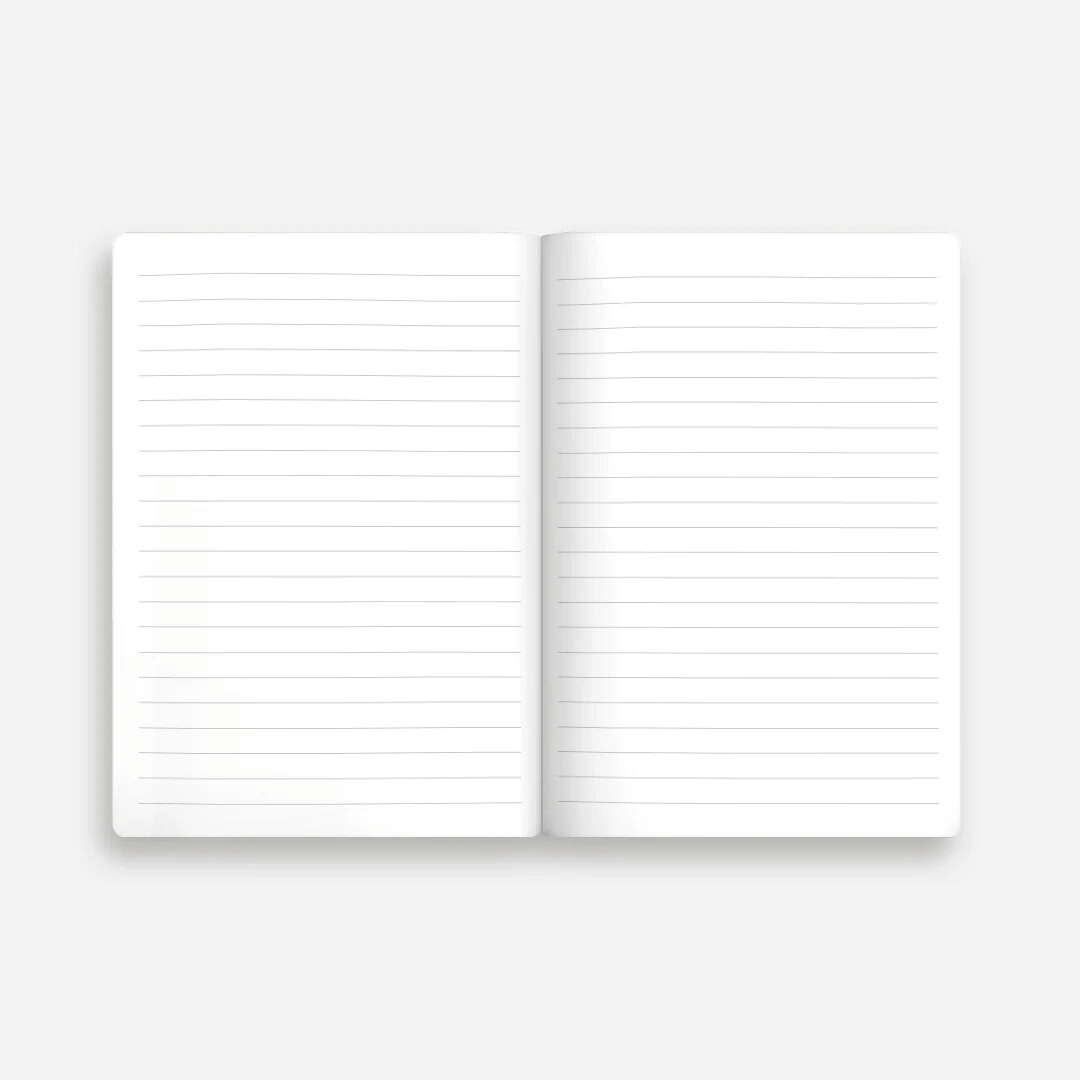 Boho Floral Exercise Book
