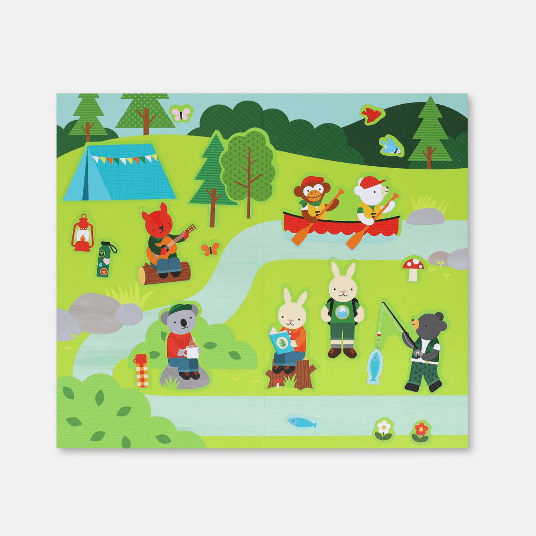 Little Campers Mini Sticker Set