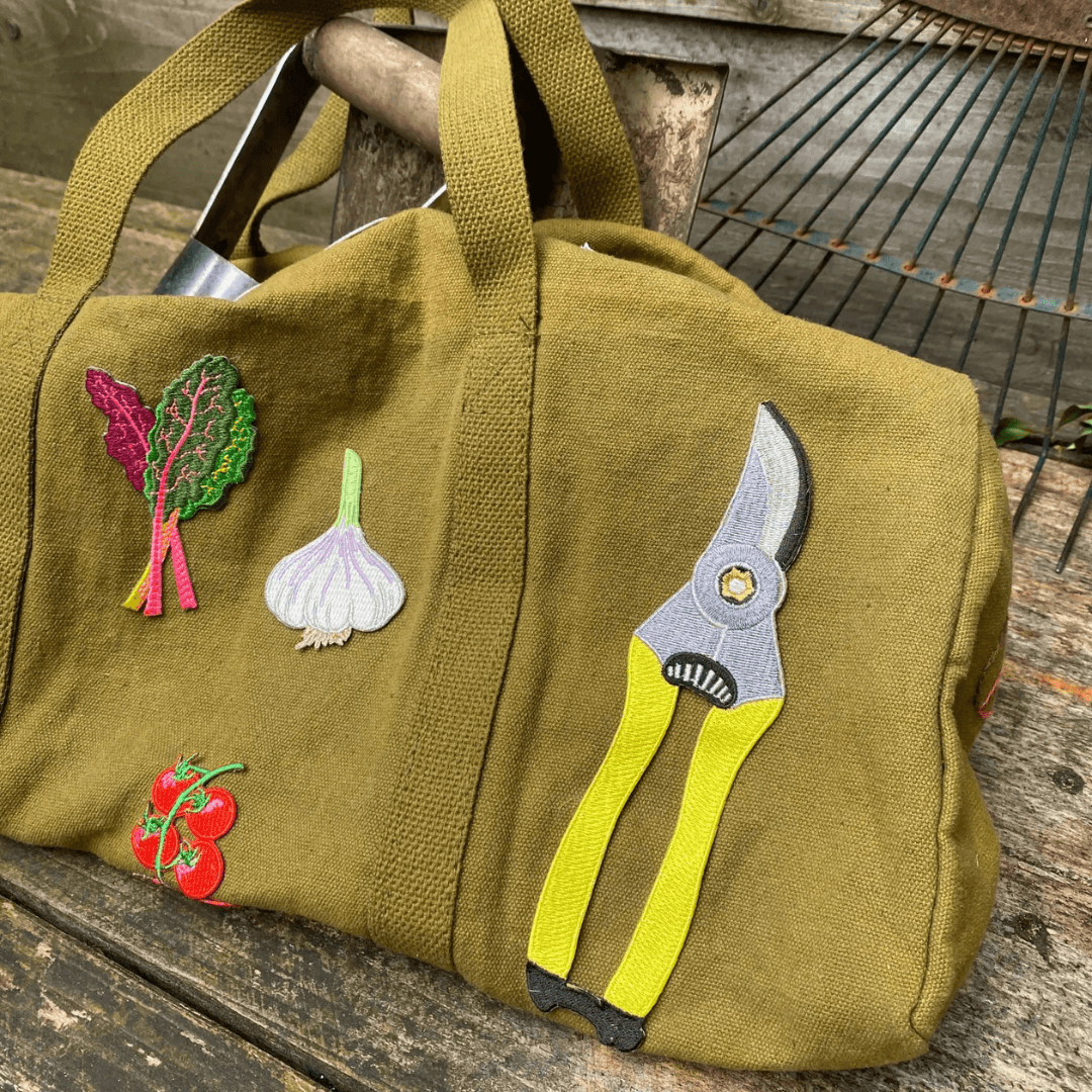 Gardener's Secateurs Fabric Bookmark