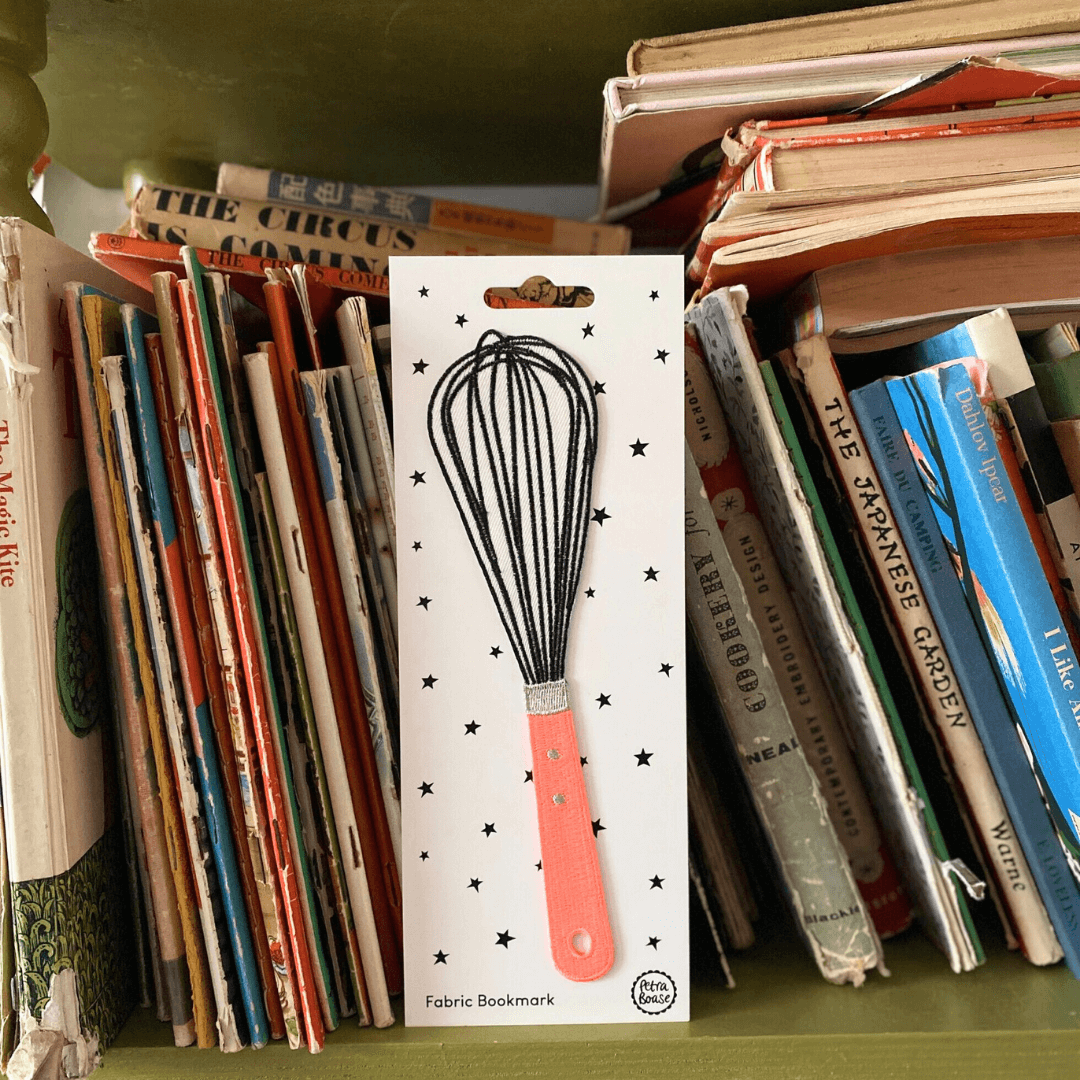 Whisk Fabric Bookmark