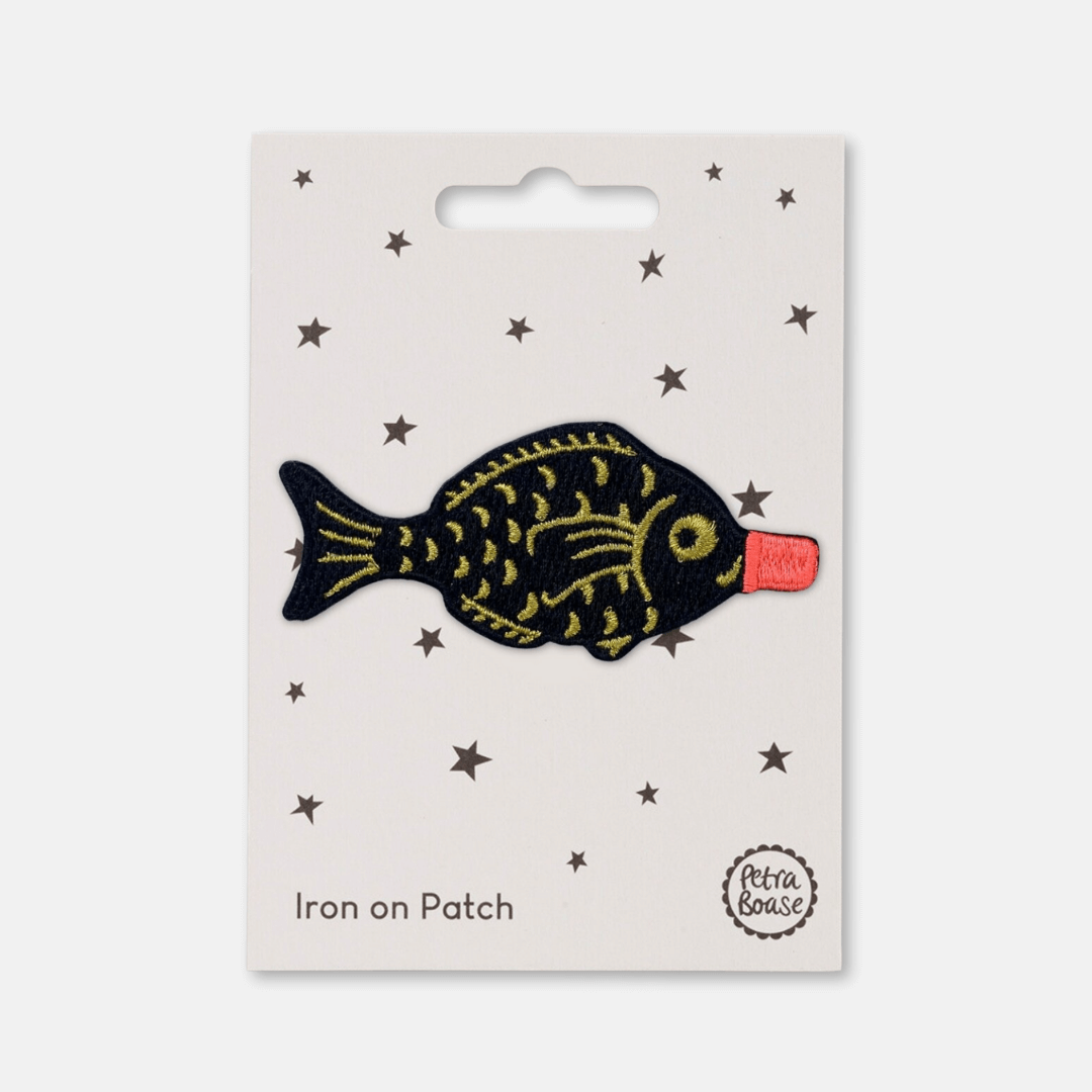 Soy Sauce Fish Iron-on Patch