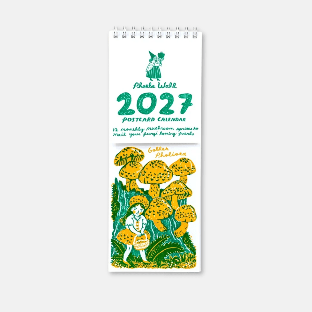 Mushroom Sprites 2027 Postcard Calendar
