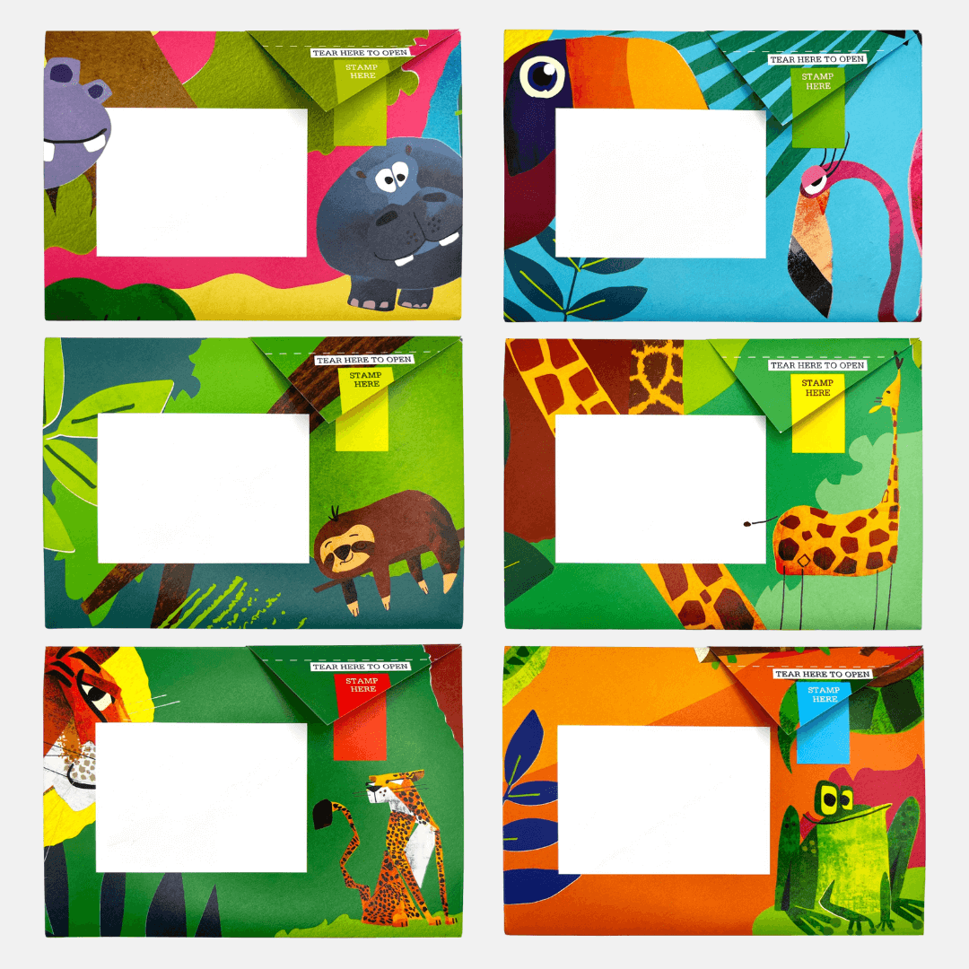 Wild Lives Origami Letters