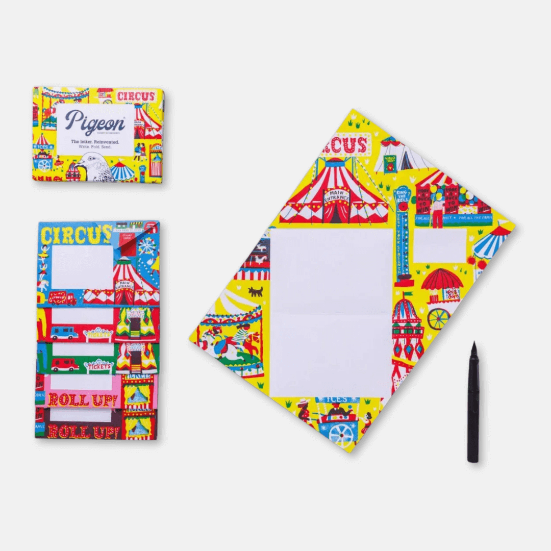 Circus Pigeons Origami Letters