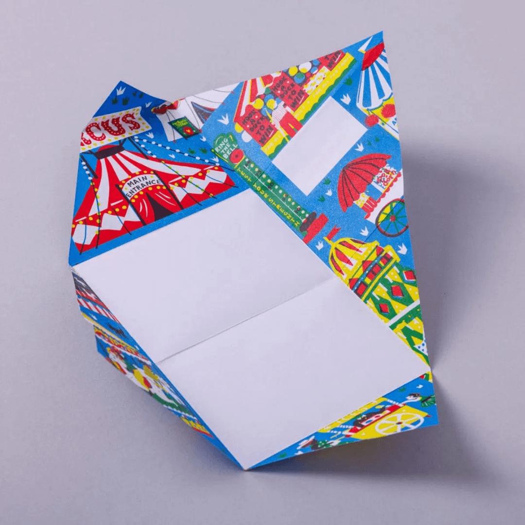 Circus Pigeons Origami Letters