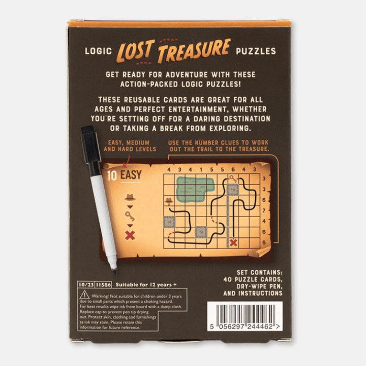 Lost Treasure Logic Puzzles
