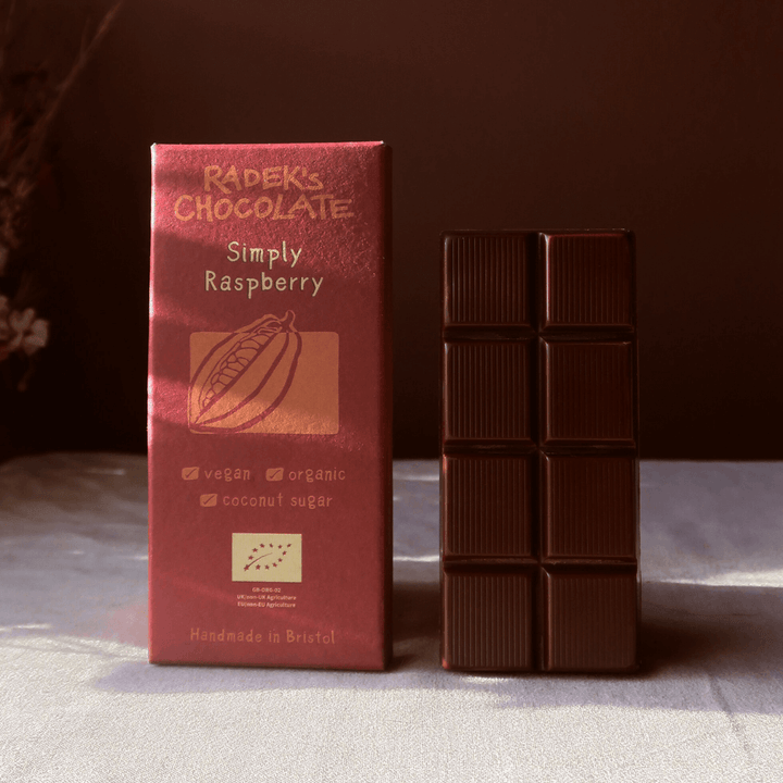 Simply Raspberry Chocolate Bar 30g