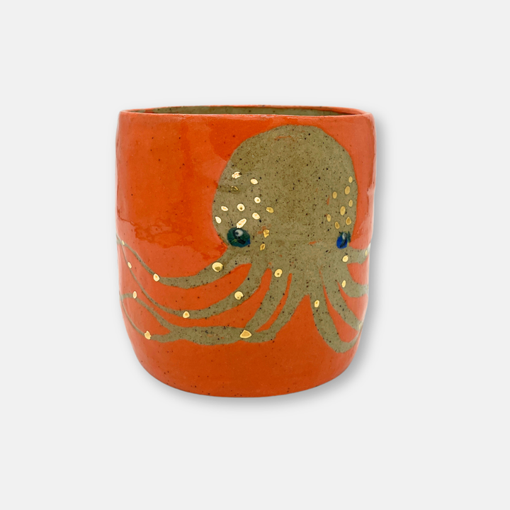 Coral Octopus Mug