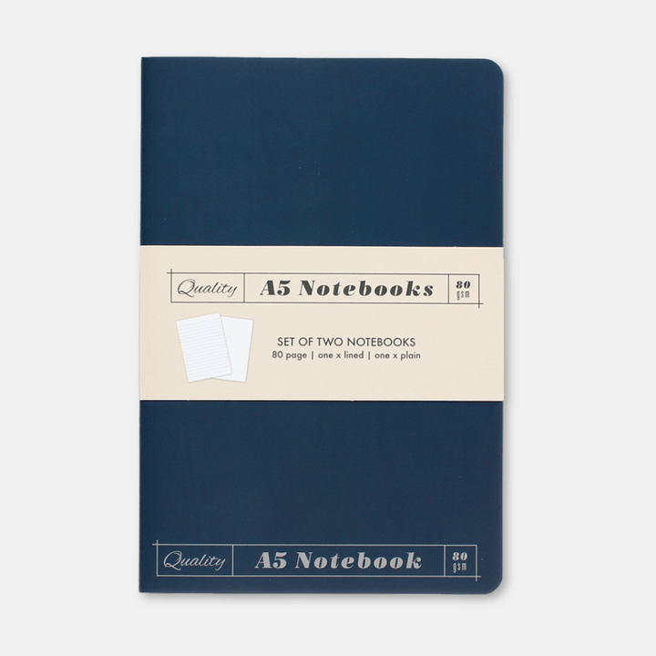 Set of A5 Notebooks