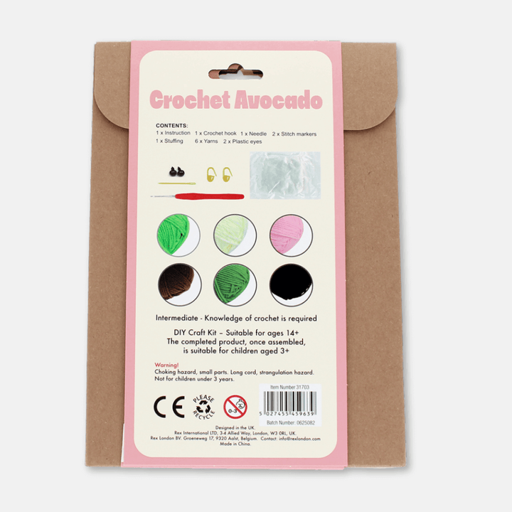 Avocado Crochet Kit