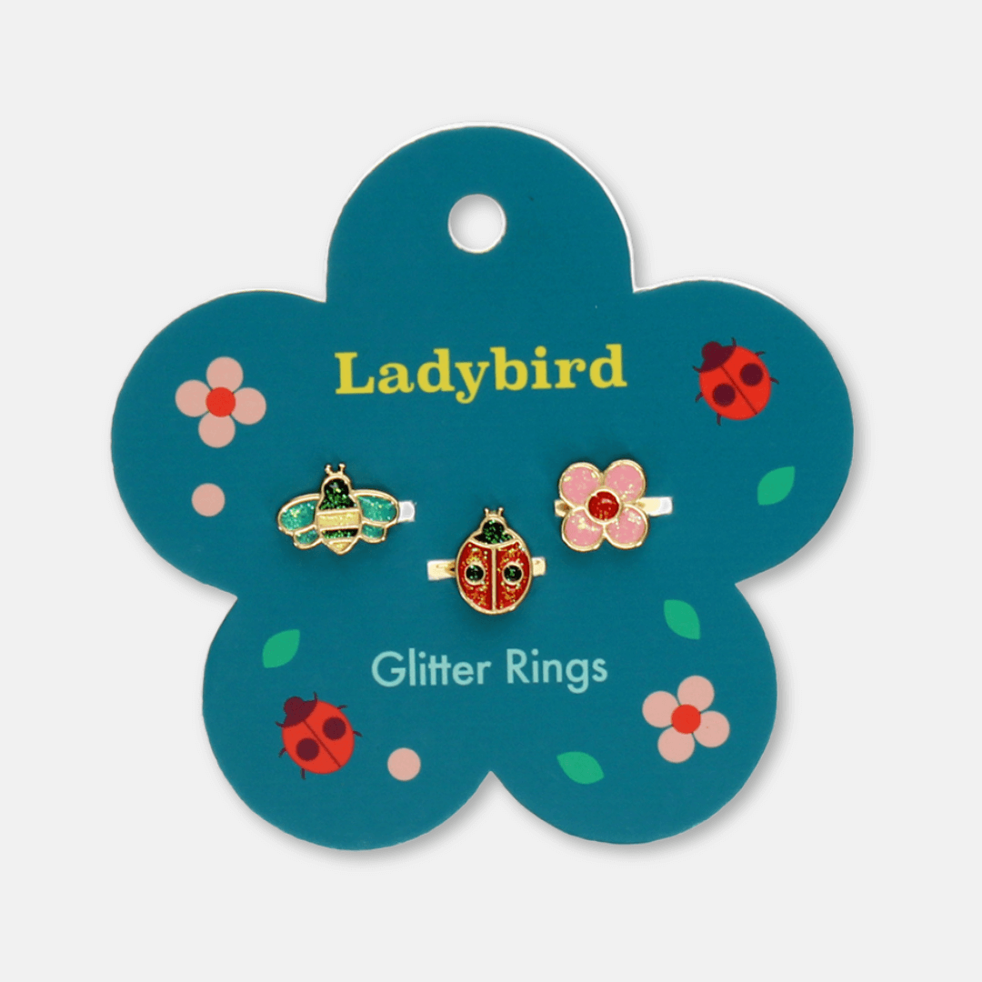 Children's Glitter Ring Sets