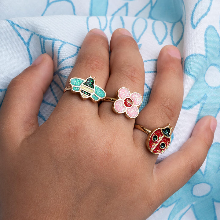 Children's Glitter Ring Sets