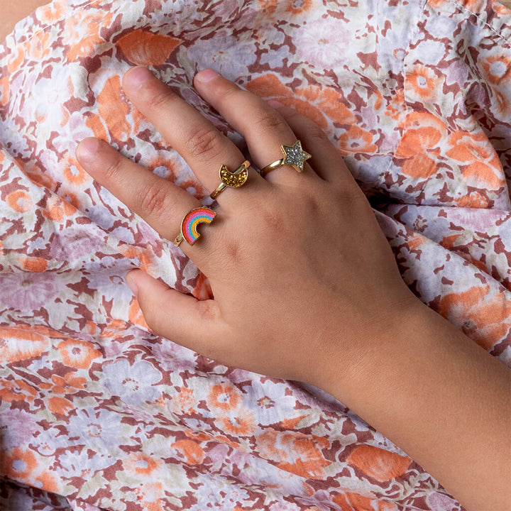 Children's Glitter Ring Sets