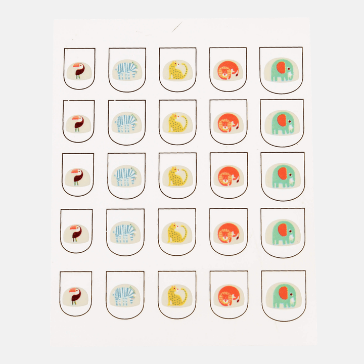 Wild Wonders Nail Stickers