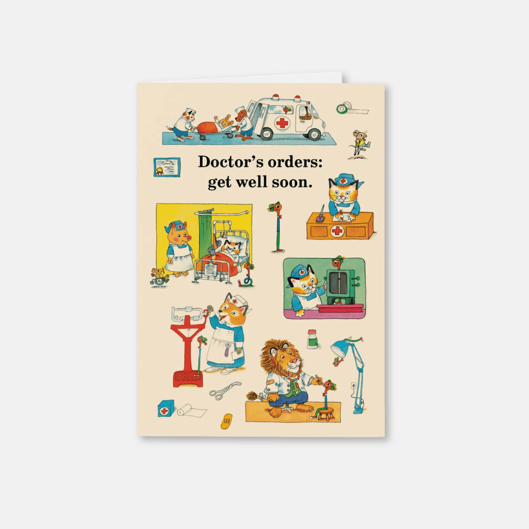 Doctor's Orders Greetings Card