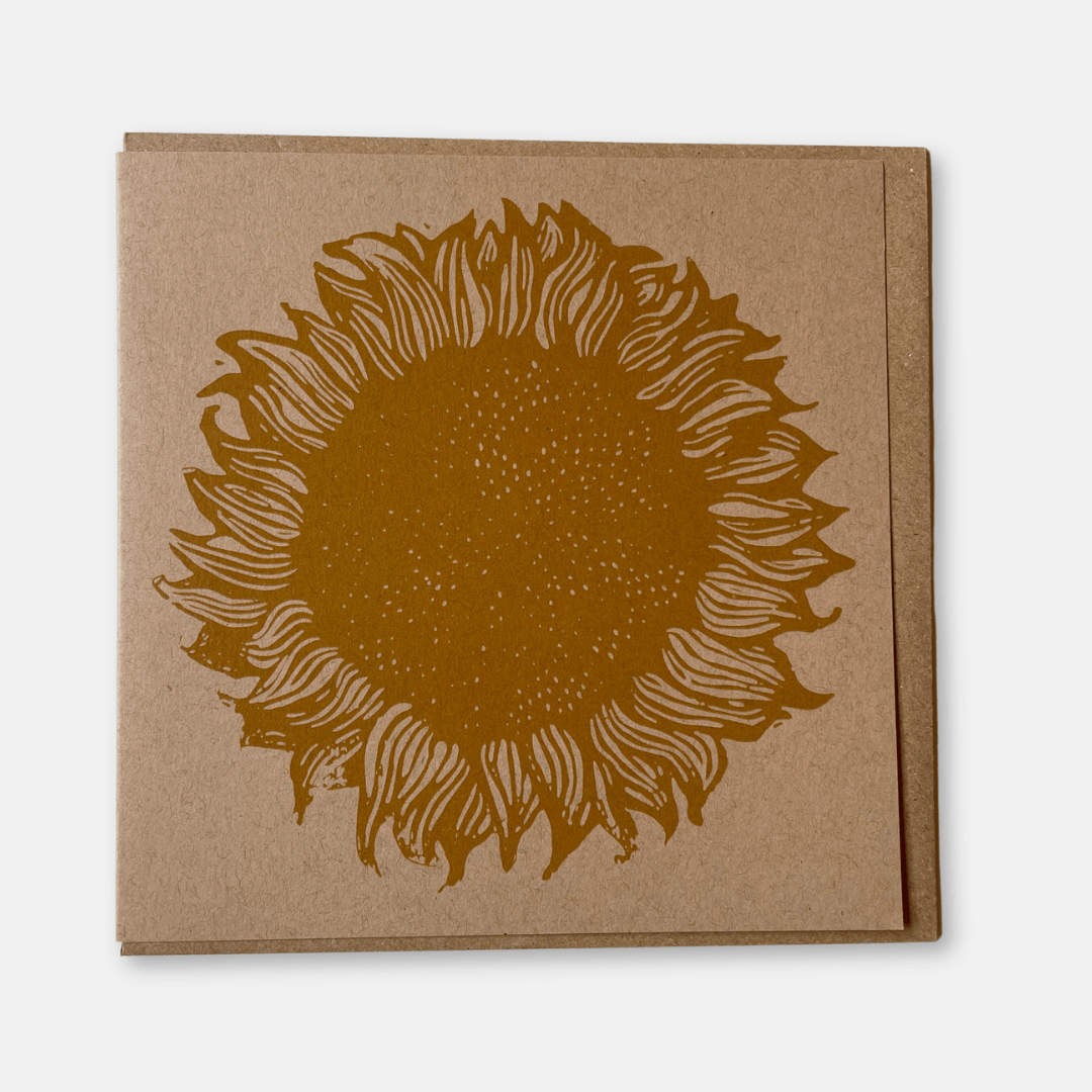 Sunflower Greetings Card