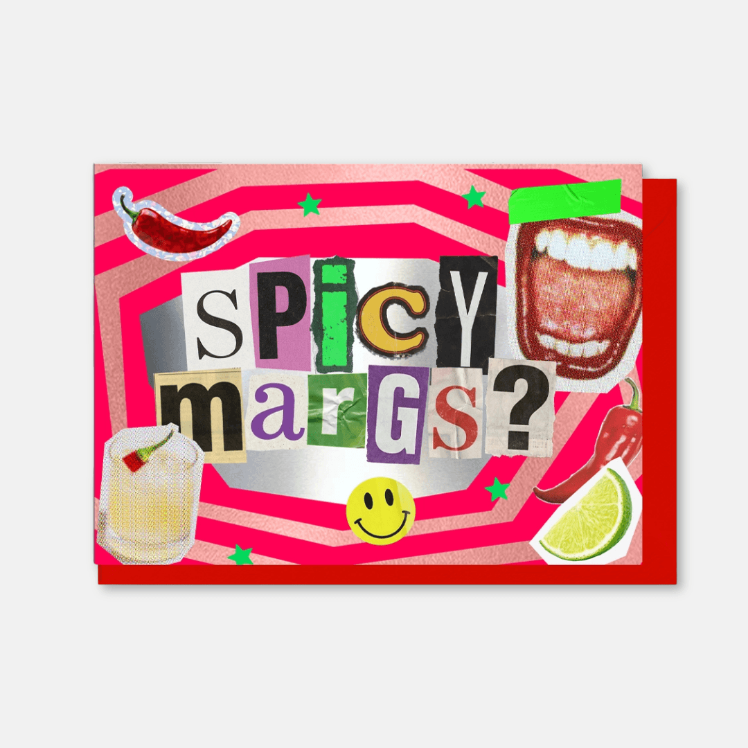 Spicy Margs? Greetings Card