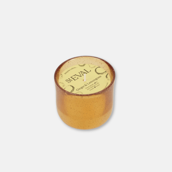 Sea Garden Ginger & Lemongrass Glass Candle