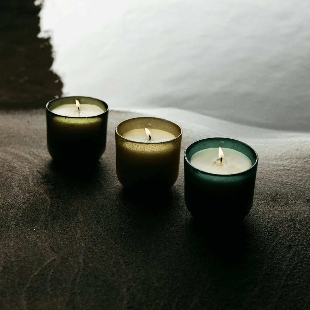 Sea Garden Ginger & Lemongrass Glass Candle